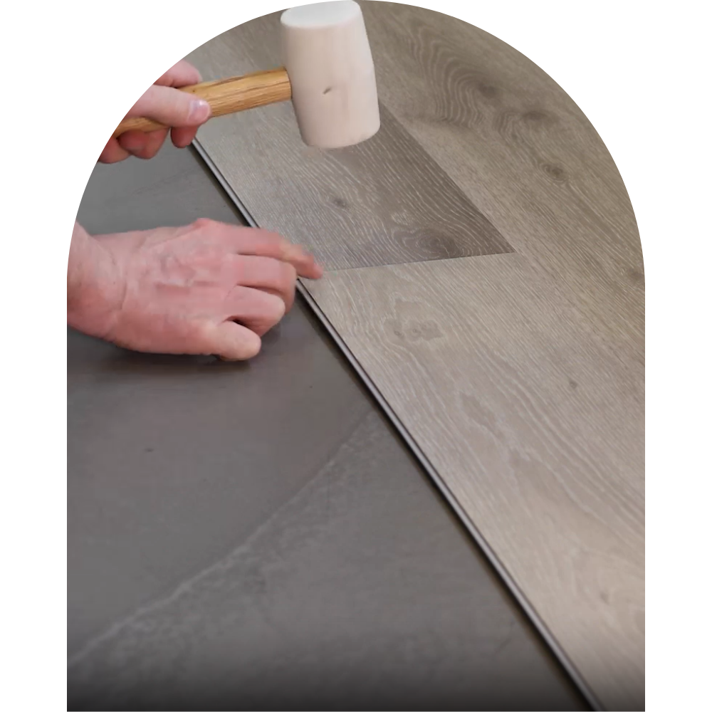 Parchet / pardoseală LVT ușor de montat