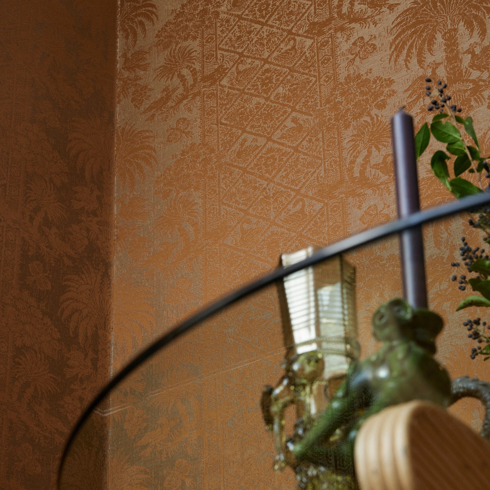 Tapet lux stil clasic pentru living – showroom București