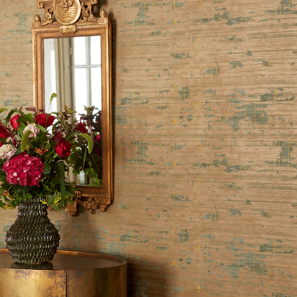 Tapet vintage de lux pentru living – Decora Design