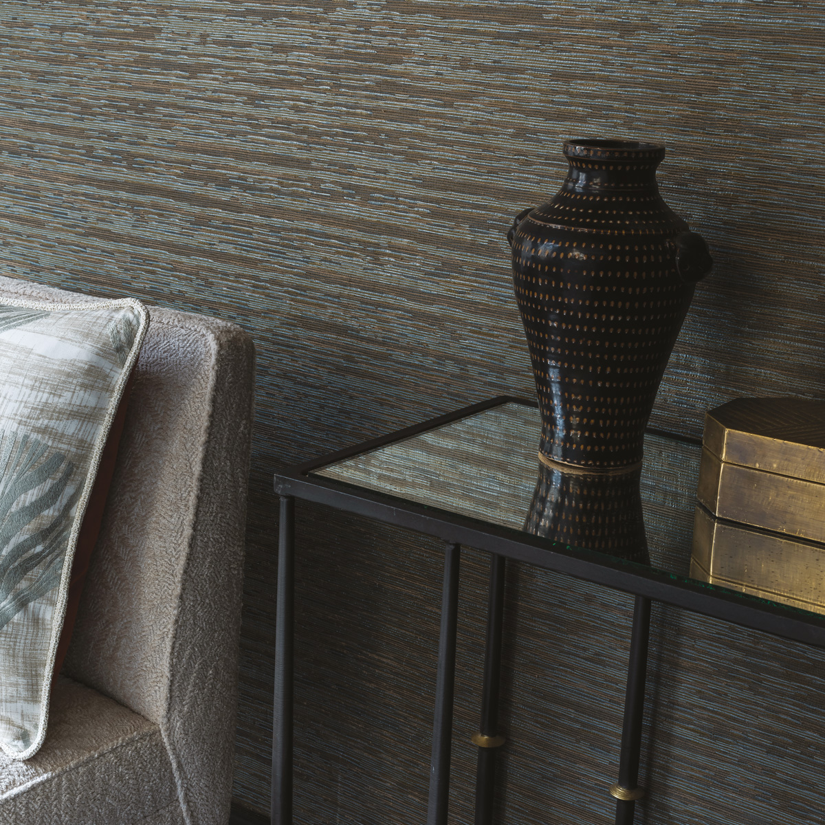 Tapet lux texturat pentru living – Decora Design