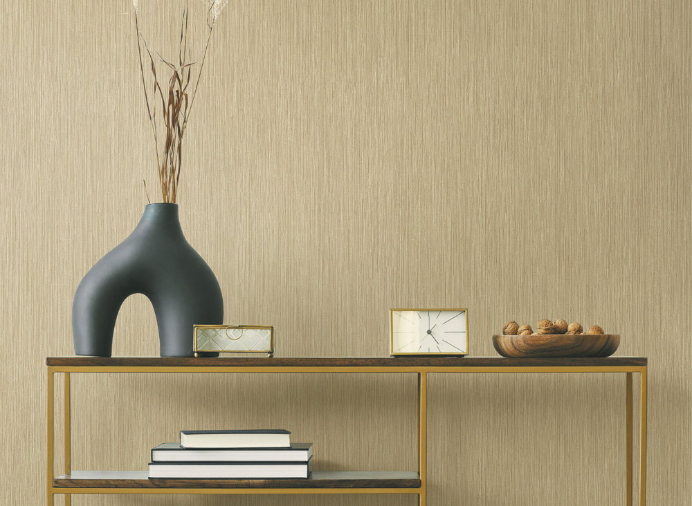 Tapet modern bej texturat pentru living – București