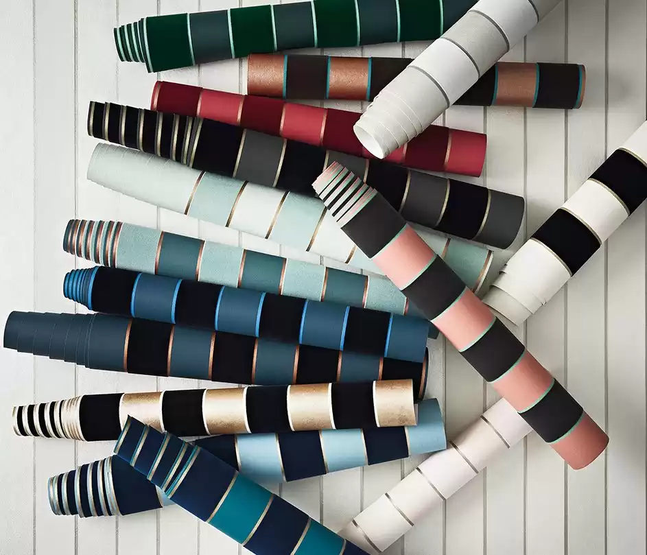 Tapet copii cu dungi colorate – design modern – Decora Design