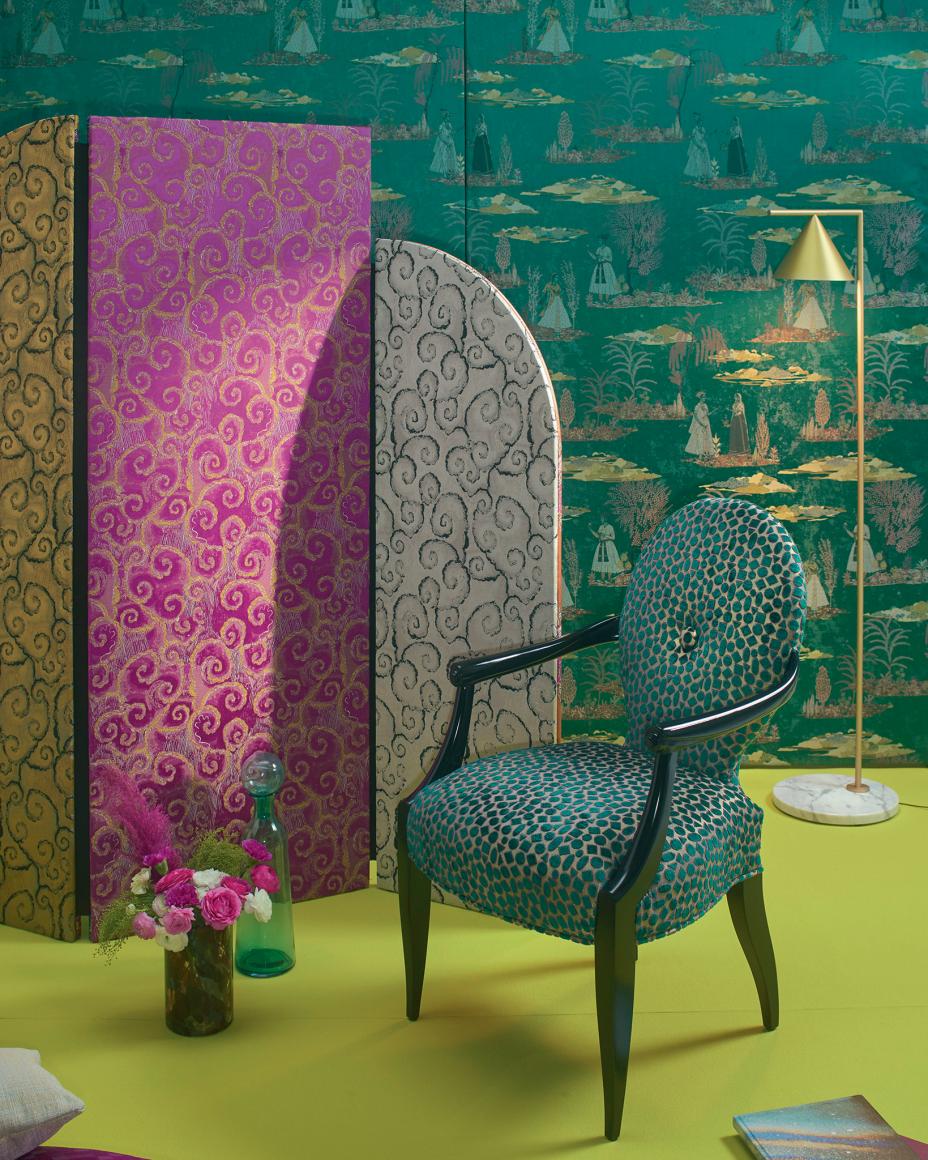 Tapițerie textilă pentru living – Decora Design