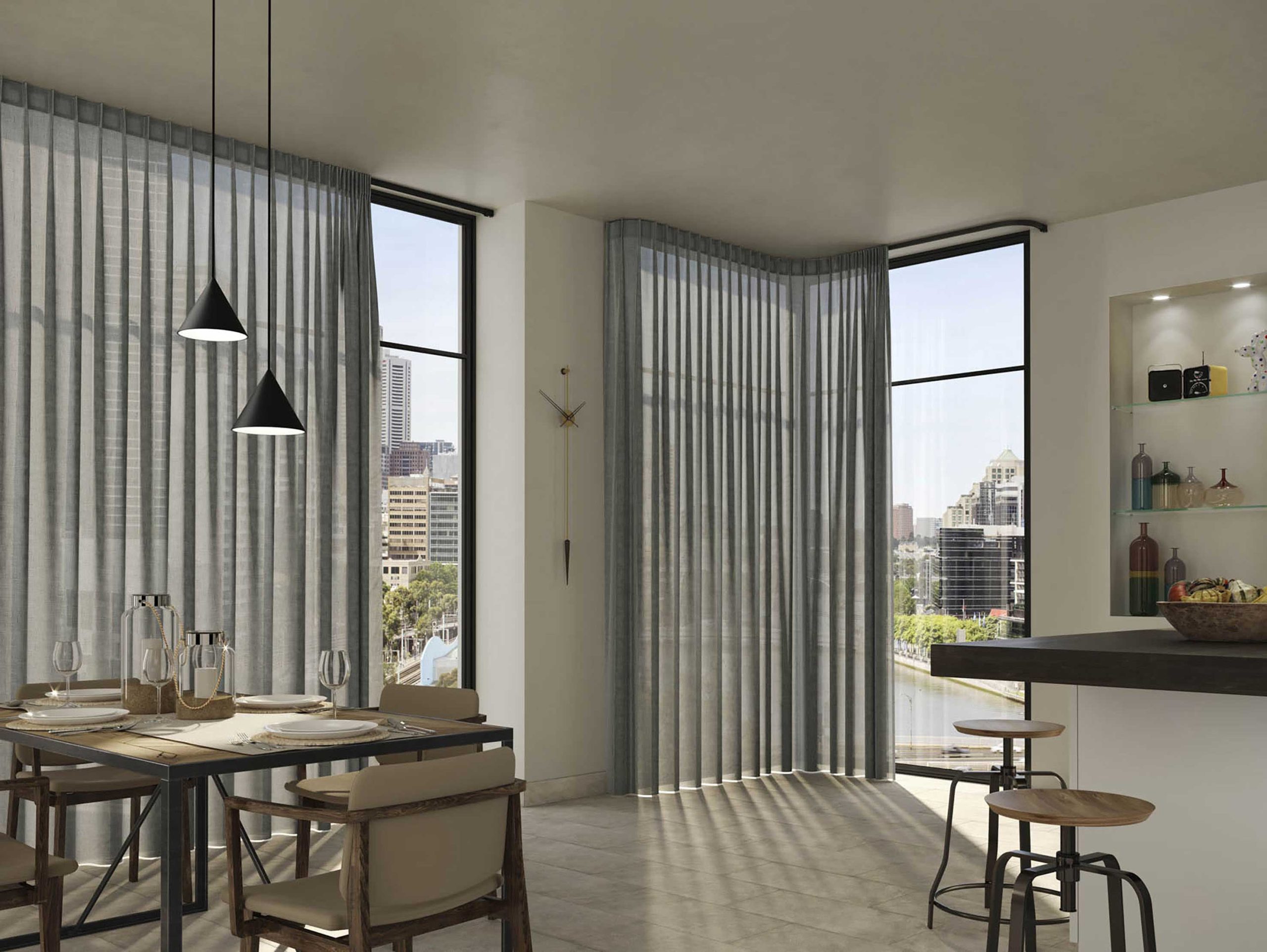 Șină curbabilă Mottura – pentru perdele și draperii – Decora Design București