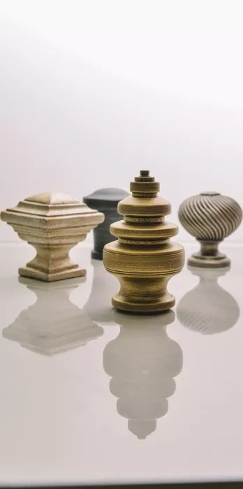 Capete galerii Houles Paris – accesorii premium pentru galerii draperii – Decora Design București