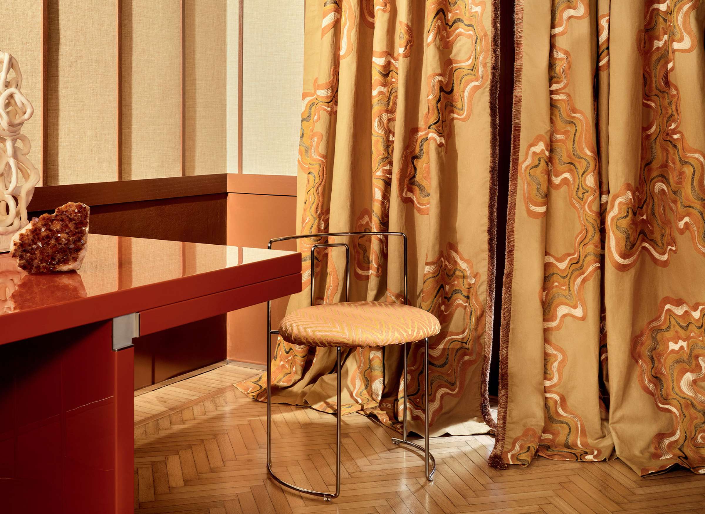 Draperie Elitis – țesătură de lux, aspect sofisticat și detalii premium – Decora Design București