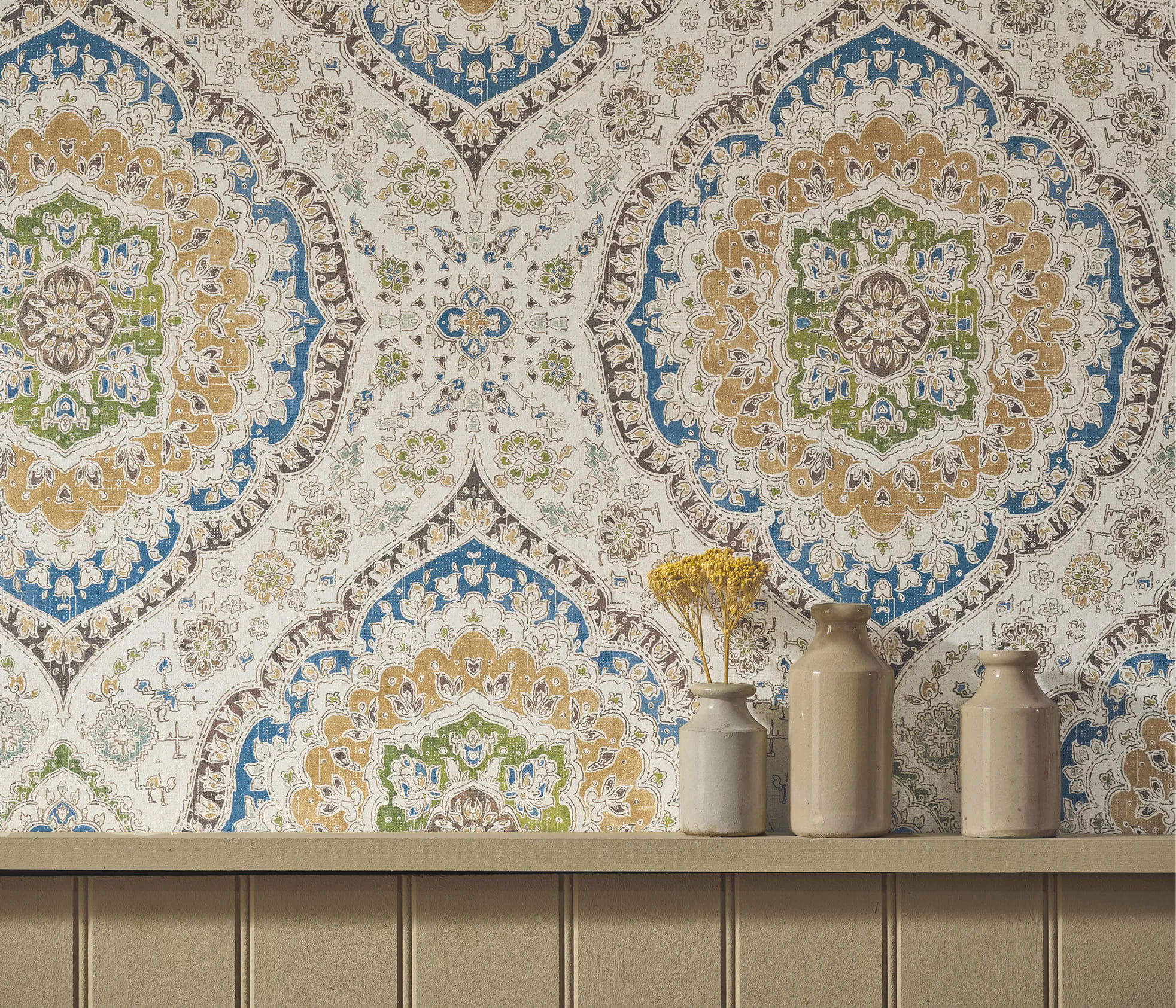 Tapet Osborne & Little – modele artistice și texturi de lux – Decora Design București