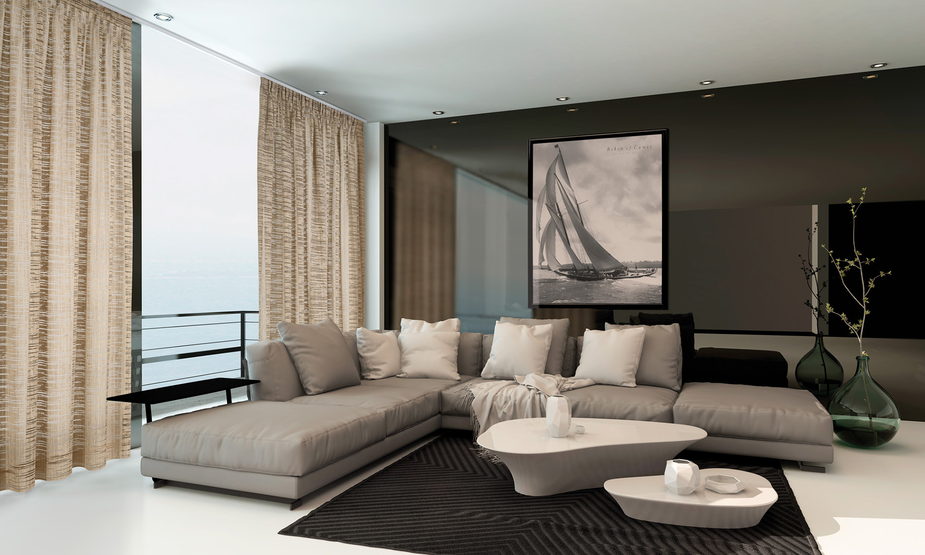 Draperie Simta – țesături sofisticate pentru living și dormitor – Decora Design București