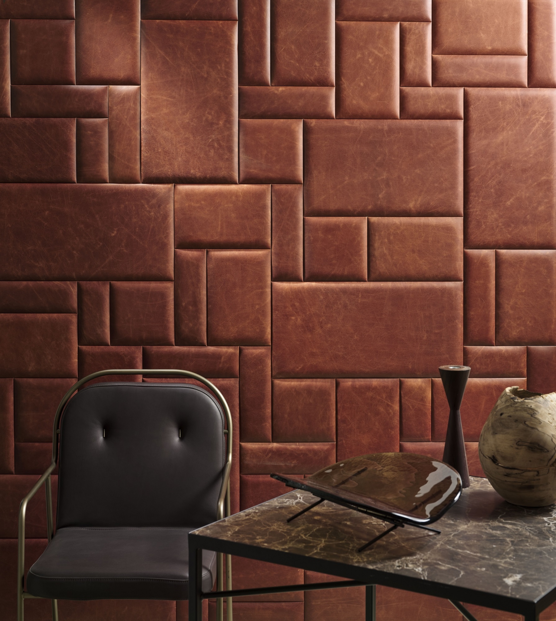 Panouri piele Studioart – tapițerie murală premium – Decora Design București