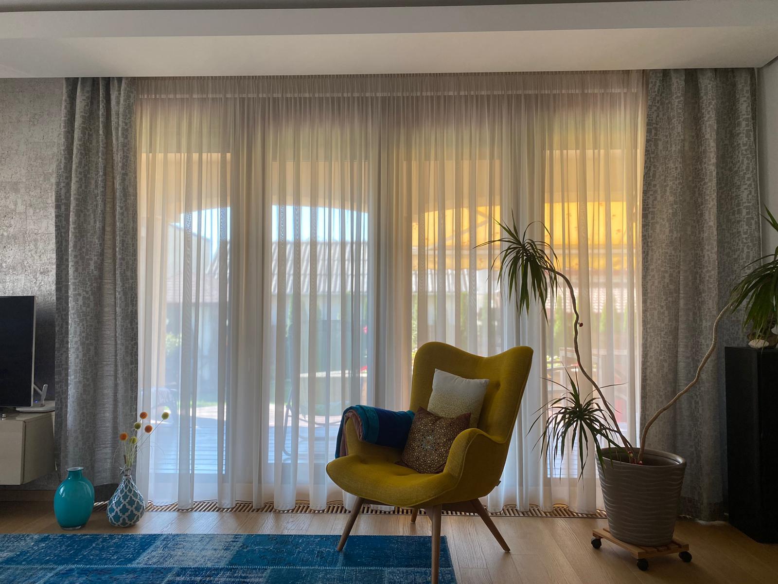 Perdele pentru living – decor modern și protecție solară – Decora Design București