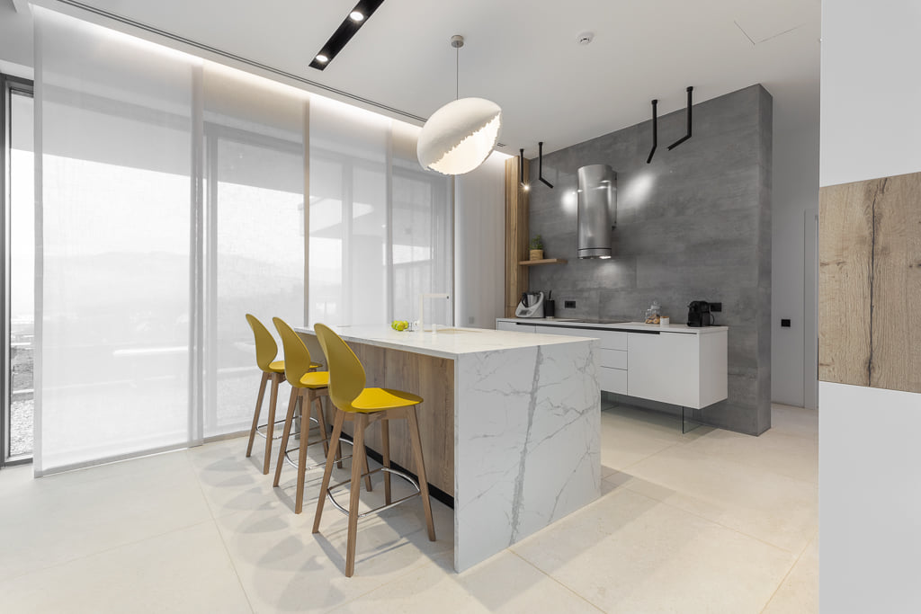 Panouri japoneze cu LED pentru bucătărie – design modern și iluminare ambientală – Decora Design București