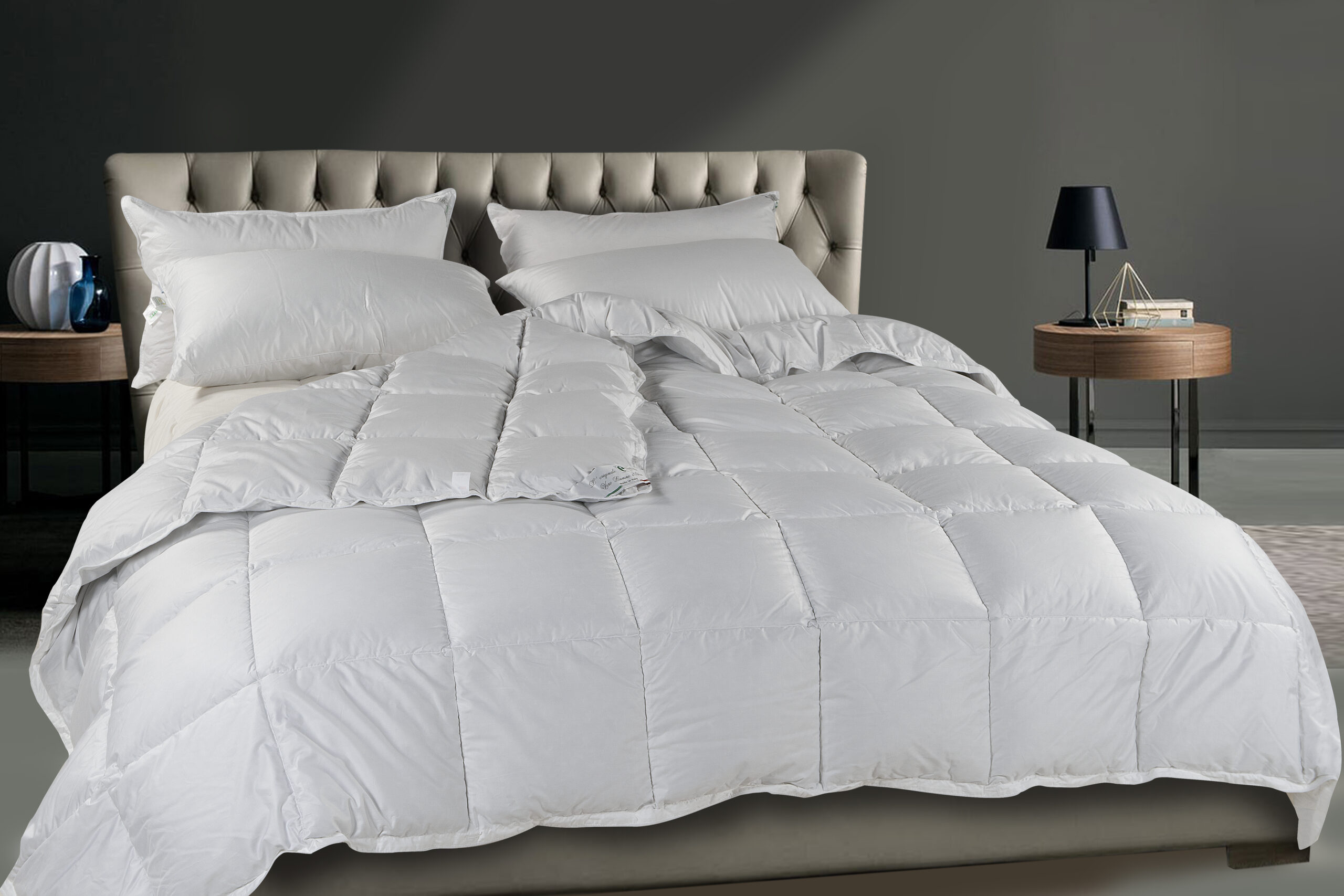 Pilotă elegantă pentru pat dormitor Decora Design showroom București