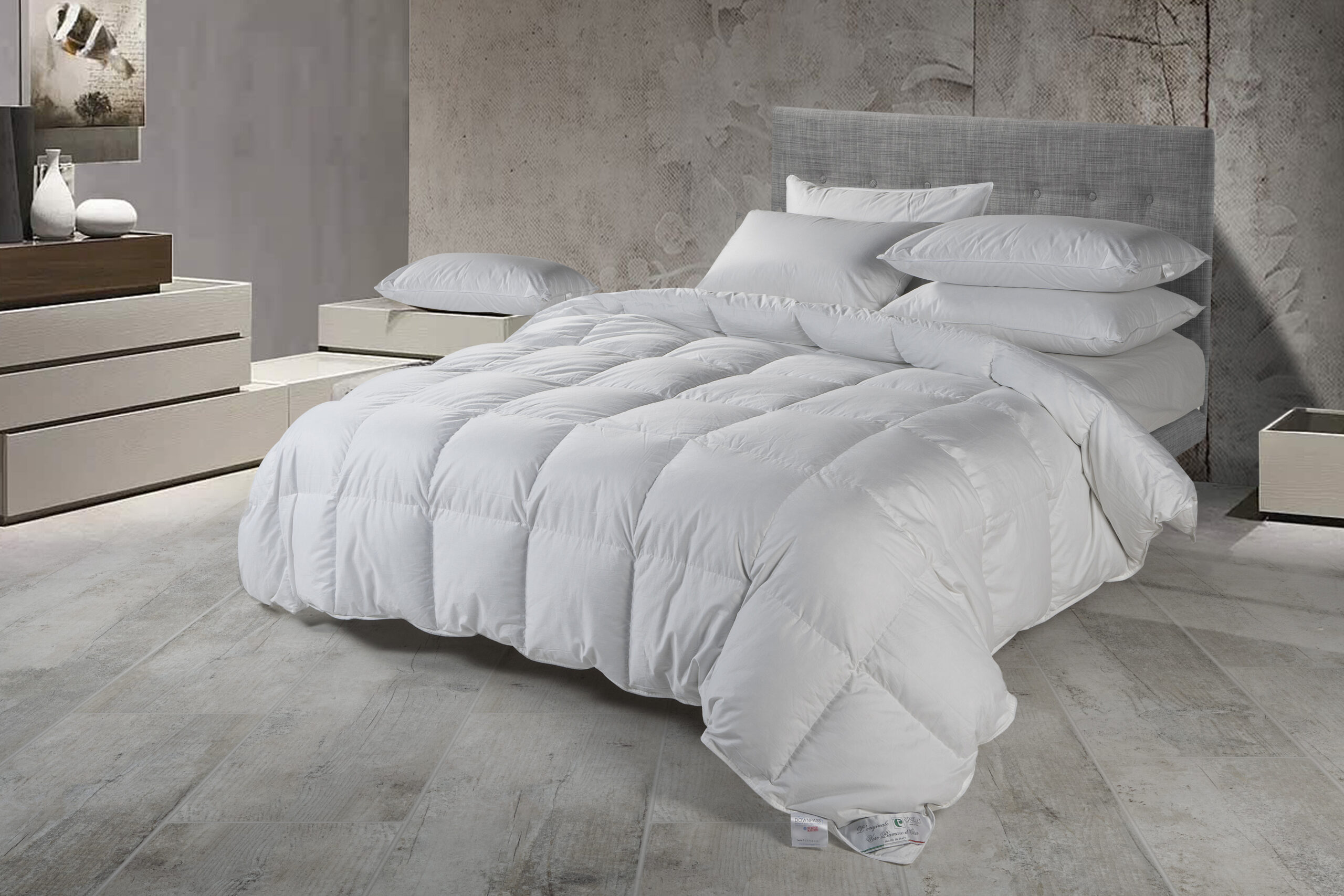 Pilotă moale și călduroasă pentru pat dormitor Decora Design showroom București