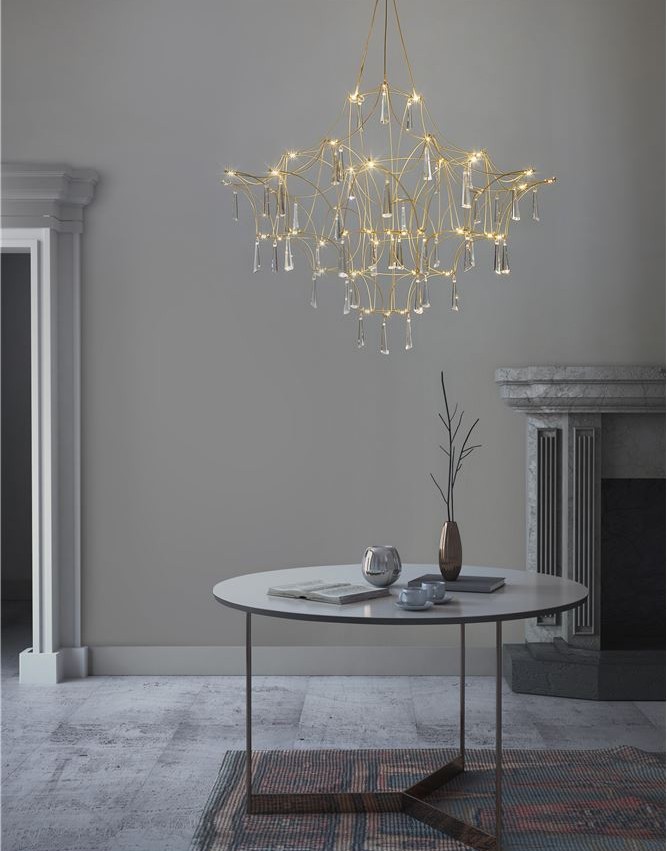 Candelabru mare modern pentru living