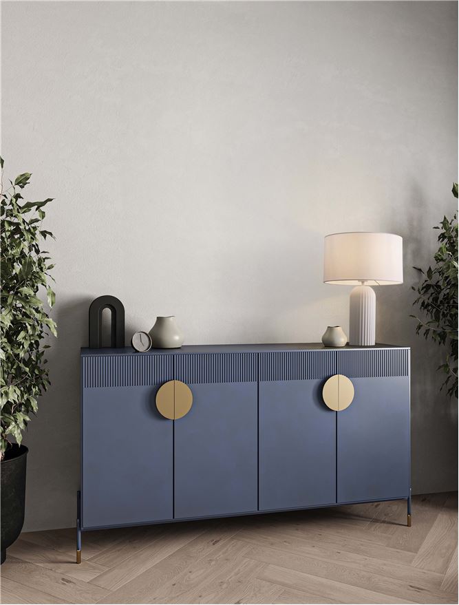 Veioză albă modernă pentru dormitor