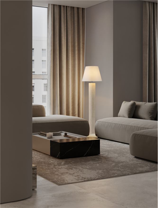 Lampă LED albă modernă pentru living