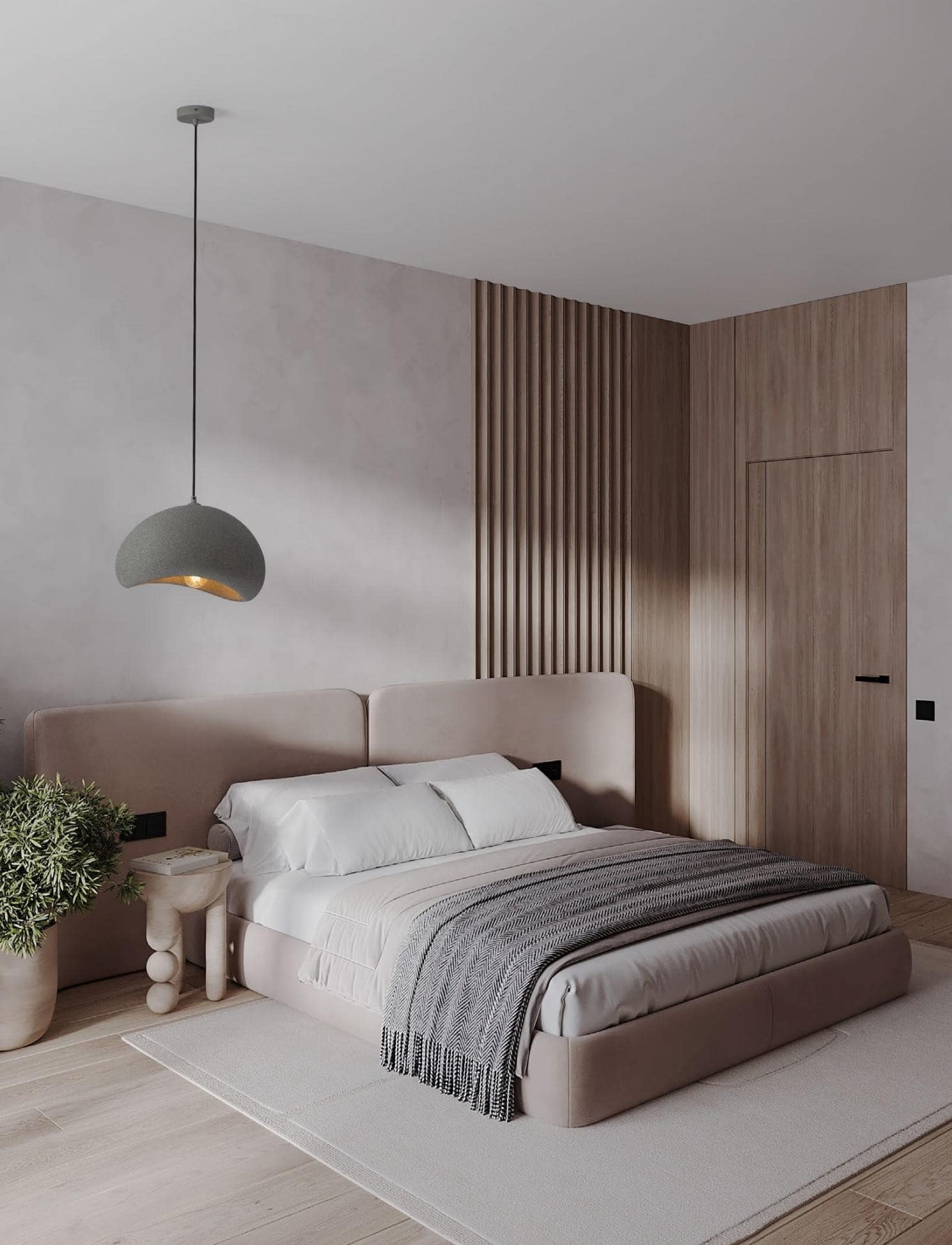 Lustră suspendată modernă pentru dormitor