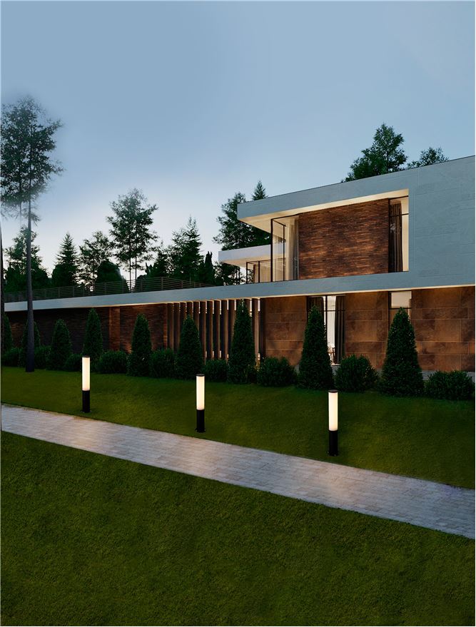 Lumini exterioare LED moderne pentru alee